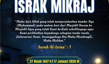 Salam Israk Mikraj 1447H